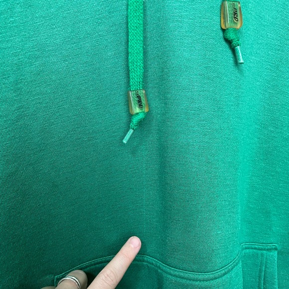 21 Pro USA High Quality Bright Green Hoodie Long Sleeve Pull Over Pocket XL - Picture 5 of 9